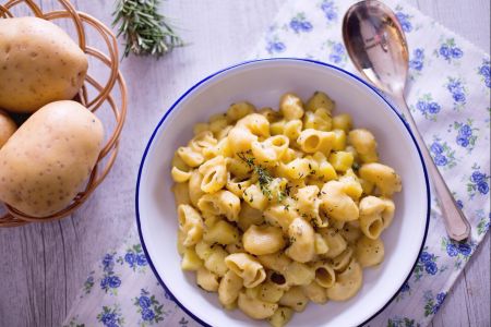 Pasta und Kartoffeln