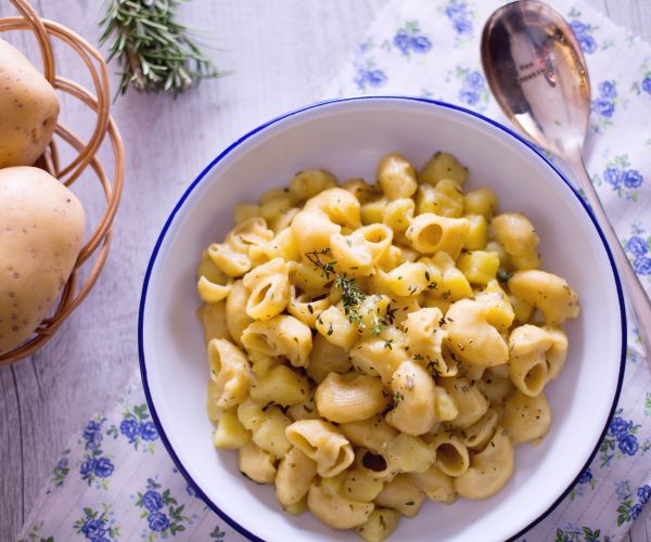 Pasta und Kartoffeln