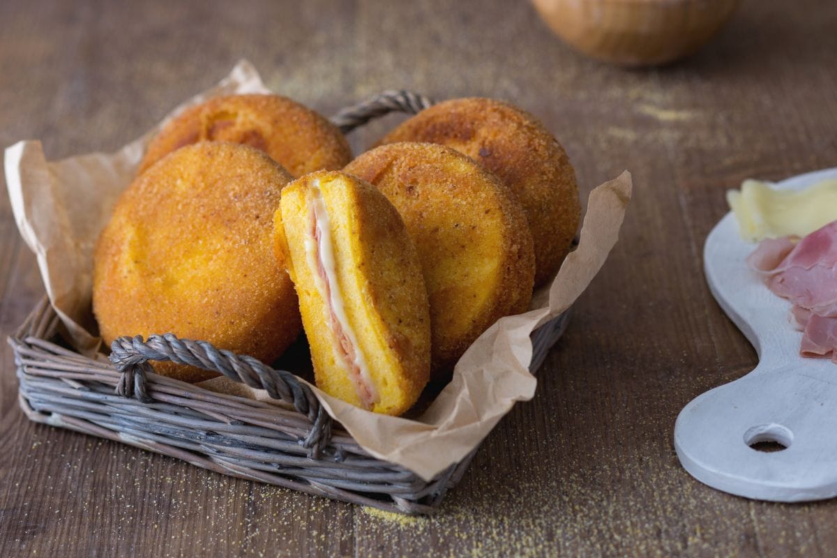 Cordon bleu aus Polenta