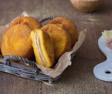 Cordon bleu aus Polenta