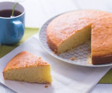 Kuchen mit Reismehl