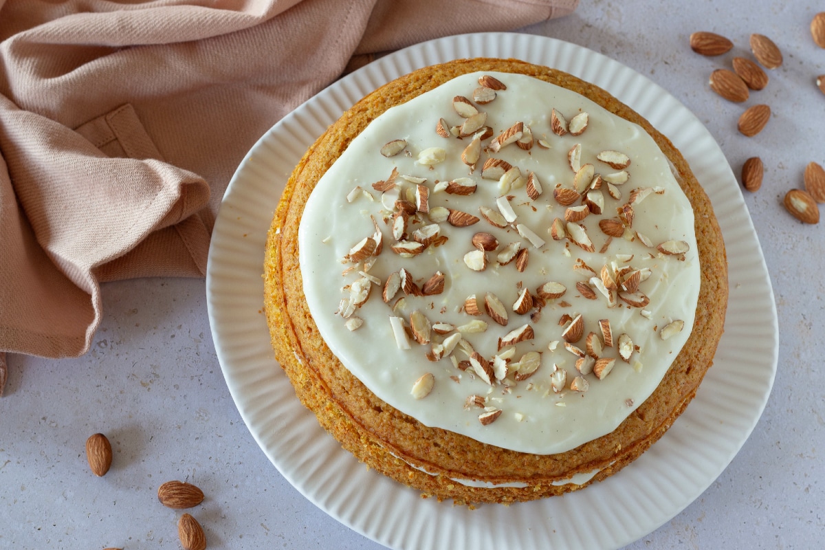 Karotten-Mandel-Kuchen