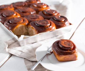 Zimtschnecken mit Sauerteig