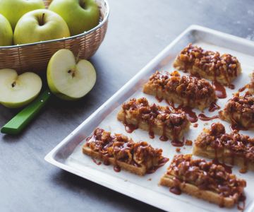 Apfelkuchen-Riegel