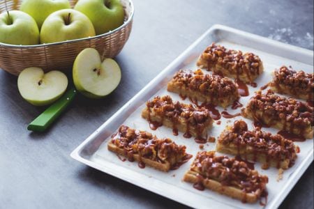Apfelkuchen-Riegel