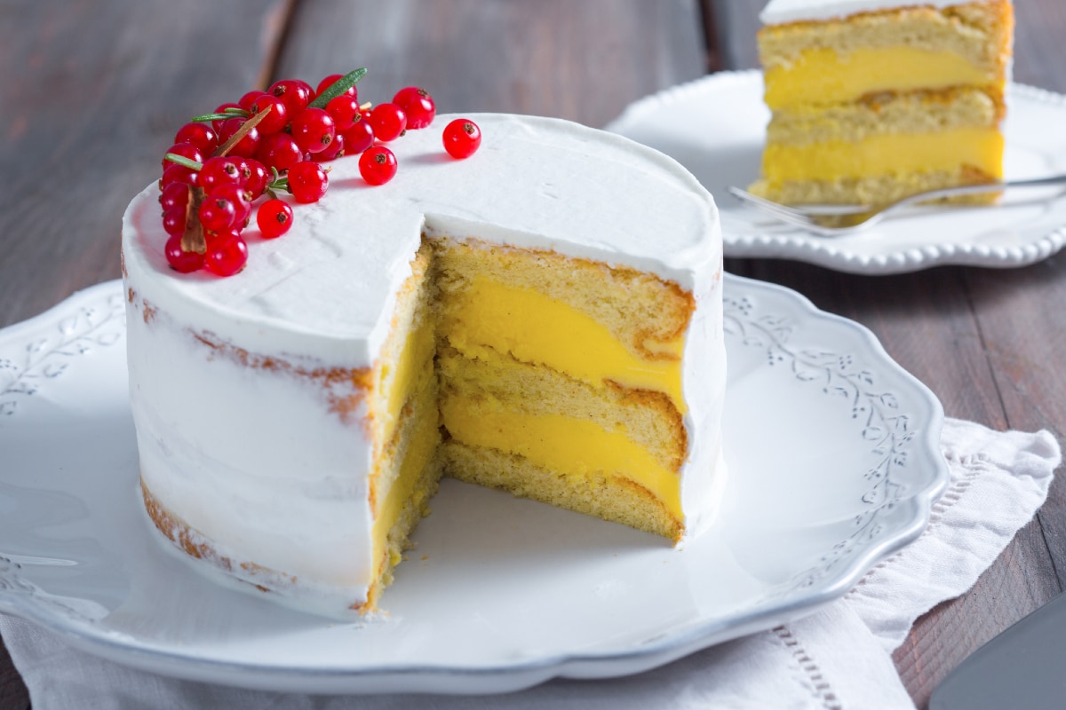 Weihnachtliche Naked Cake