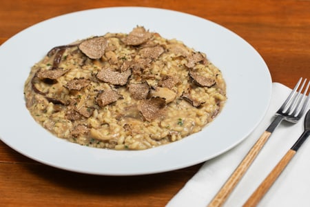 Risotto mit Pilzen und Trüffel