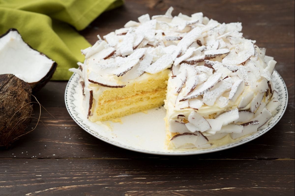 Kokos-Zitronen-Kuchen