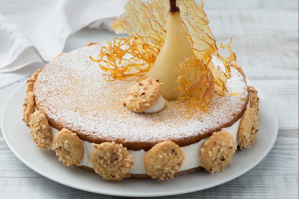 Ricotta-Birnen-Kuchen