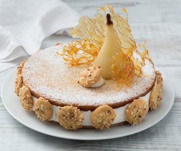 Ricotta-Birnen-Kuchen