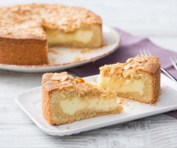 Weiche Torte mit Creme
