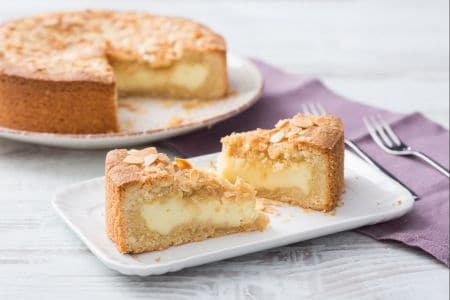 Weiche Torte mit Creme