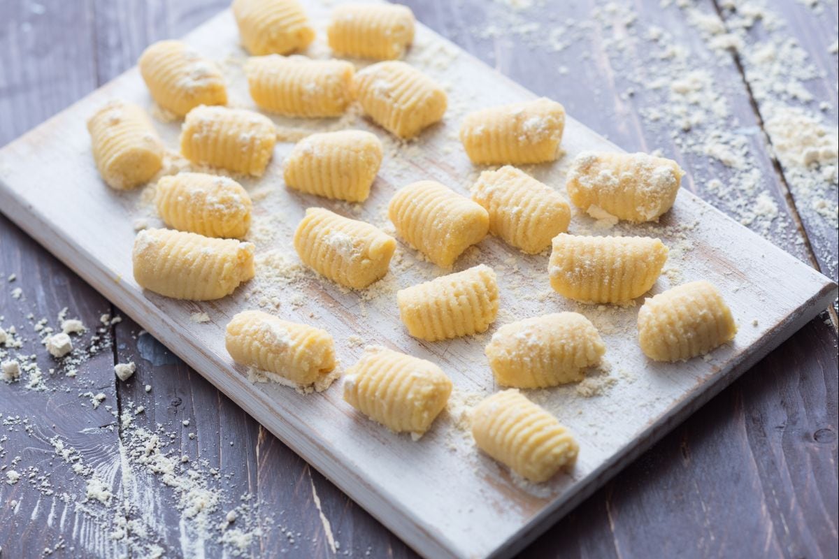 Kichererbsenmehl-Gnocchi