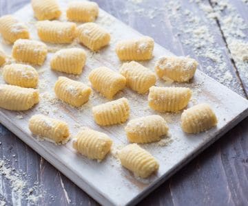 Kichererbsenmehl-Gnocchi