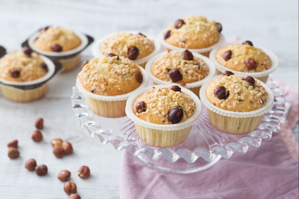 Haselnuss-Muffins