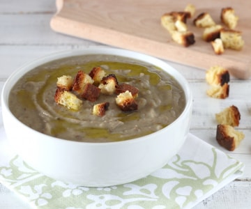 Kartoffel- und Linsencreme mit Curry