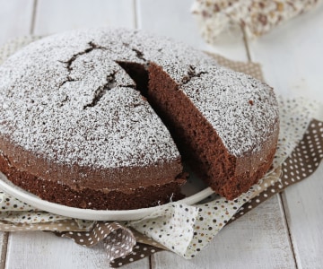 Kakaokuchen Vier Viertel