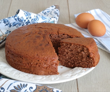 Eiweiß-Kakao-Kuchen
