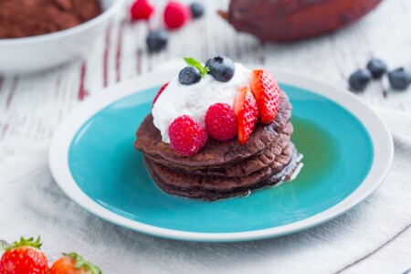 Kakaopancakes