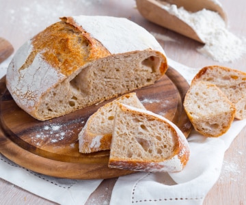 Brot mit Mehl Typ 1