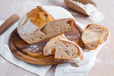 Brot mit Mehl Typ 1