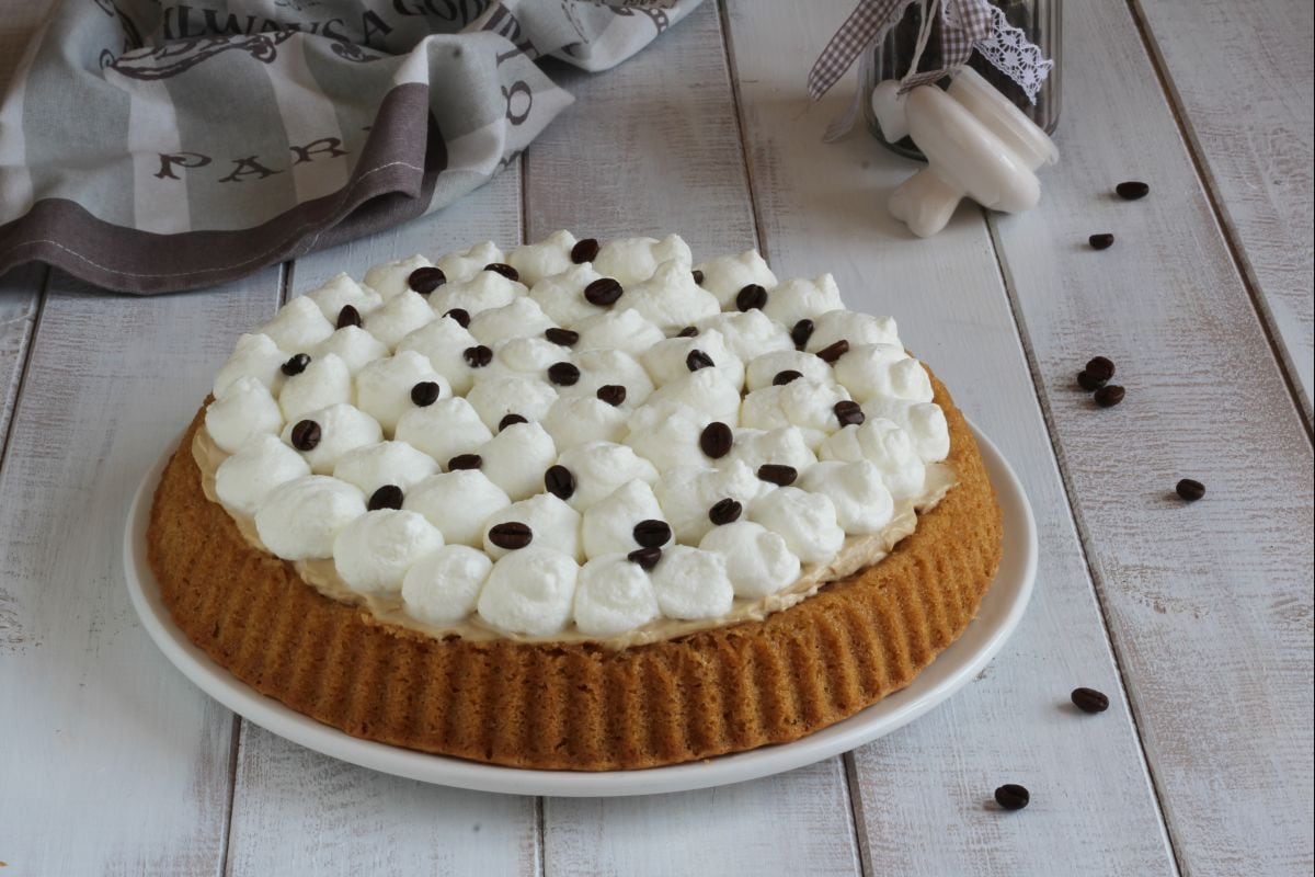 Weicher Kaffee-Kuchen