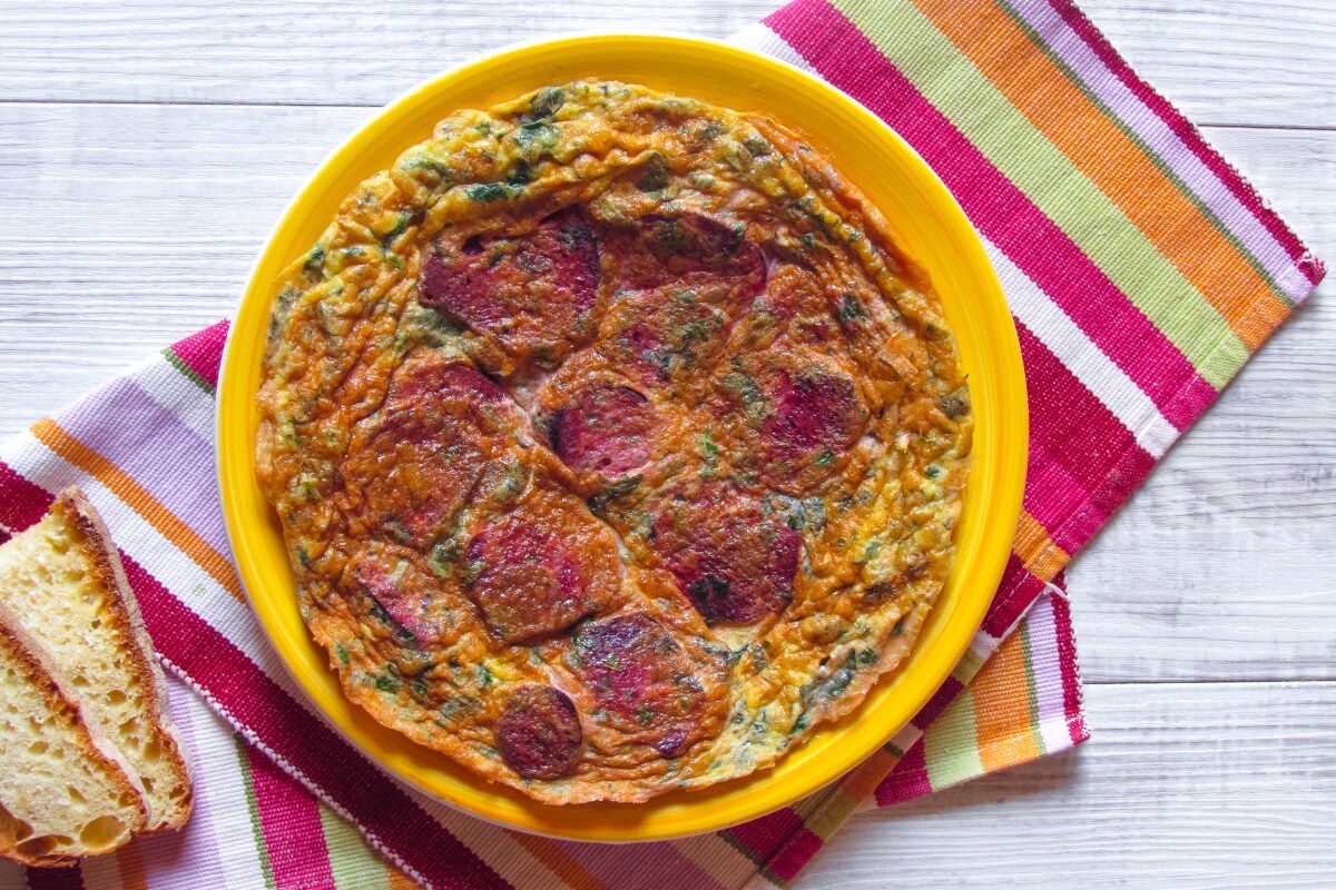 Rote-Bete-Omelett