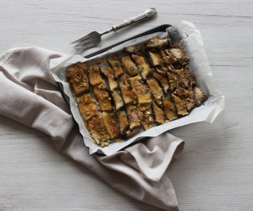 Ofenüberbackene Pilze