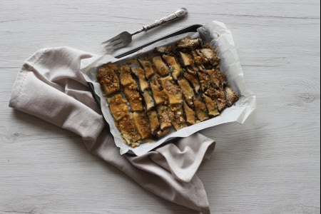 Ofenüberbackene Pilze