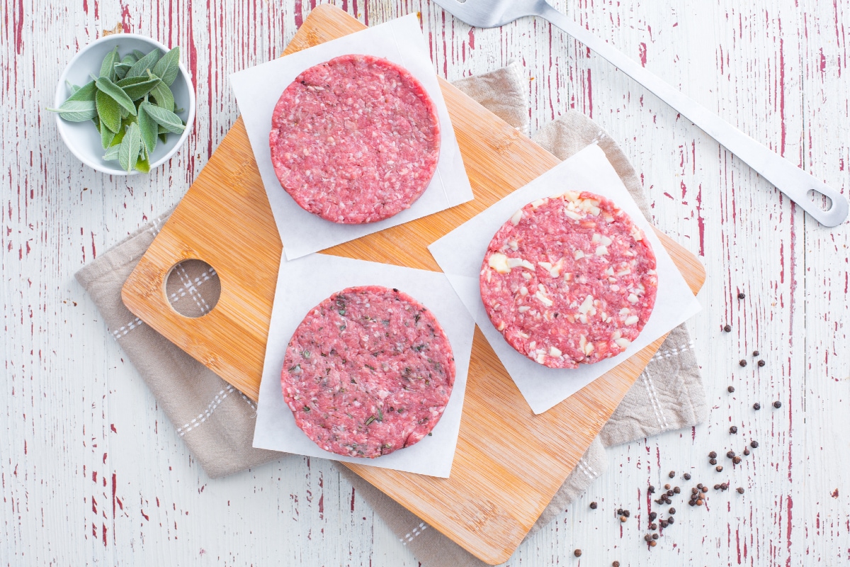 Hausgemachte Fleischburger