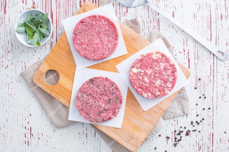 Hausgemachte Fleischburger