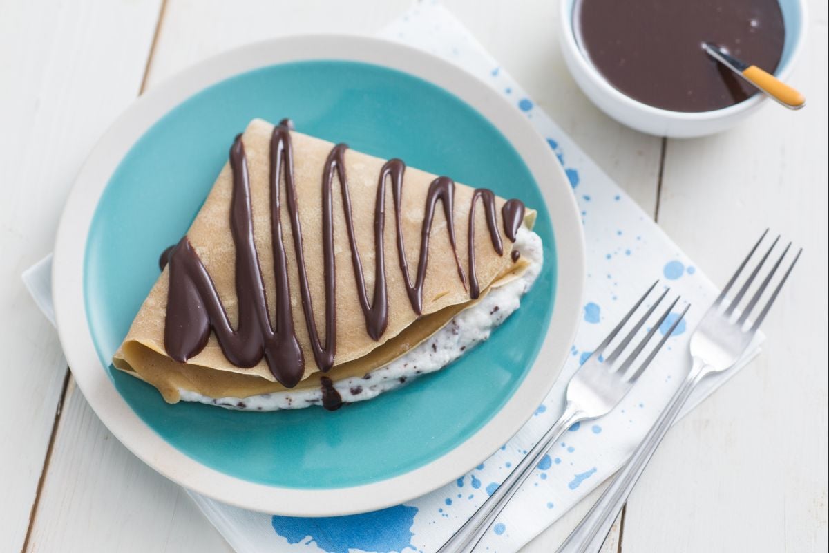 Kaffee-Crêpes