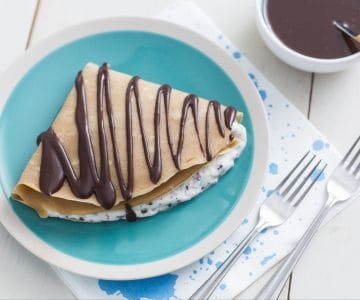 Kaffee-Crêpes