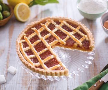 Torte mit Feigenmarmelade