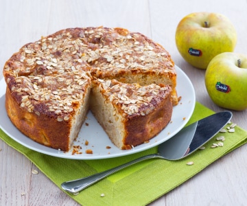 Apfelkuchen mit 4 Getreidesorten