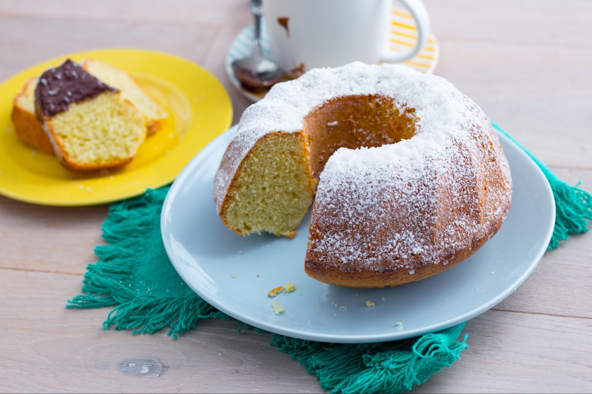 Kokoskranzkuchen