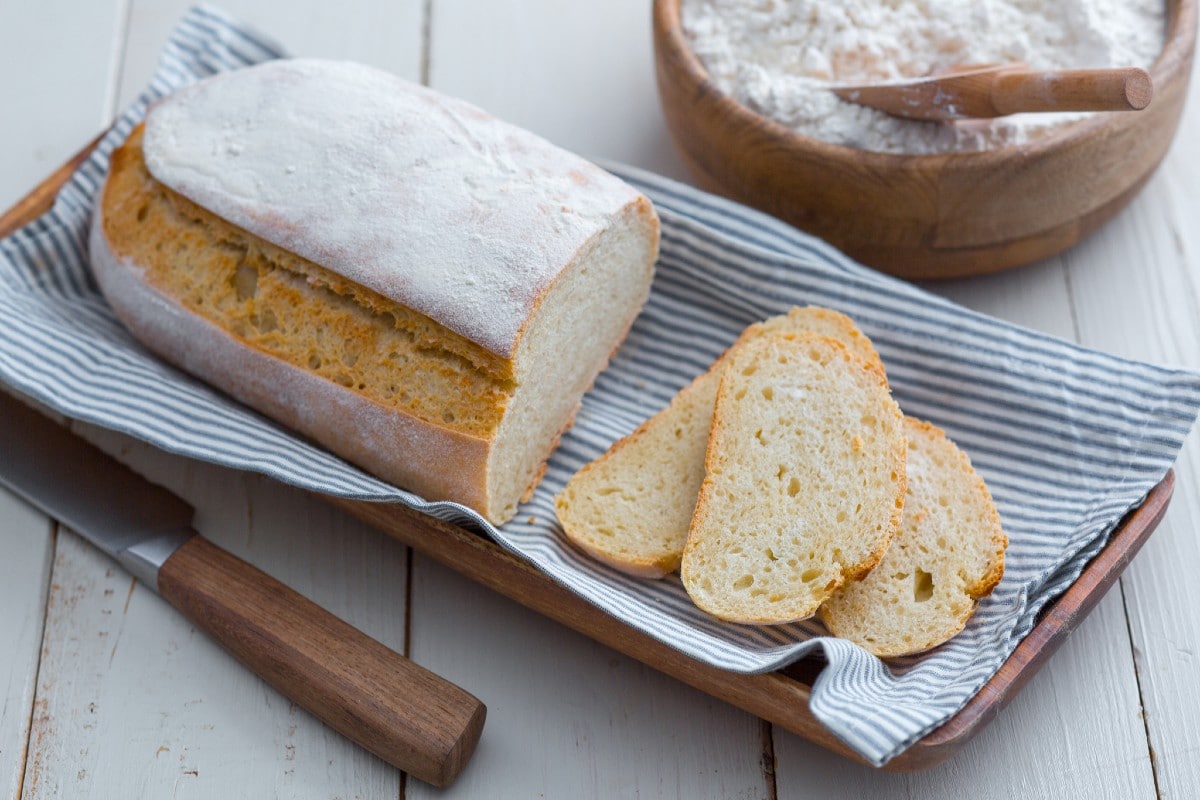 Brot mit Sauerteig
