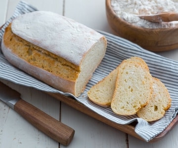 Brot mit Sauerteig