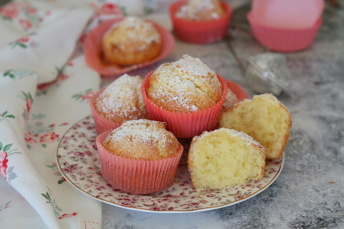 Muffins ohne Butter