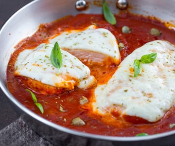 Hähnchen nach Pizzaiola-Art