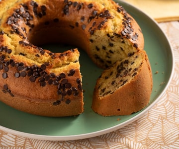 Schokoladenstückchen-Kuchen