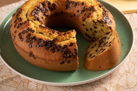 Schokoladenstückchen-Kuchen