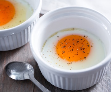 Eier im Cocotte