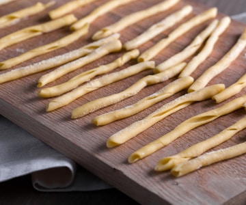 Hausgemachte Makkaroni