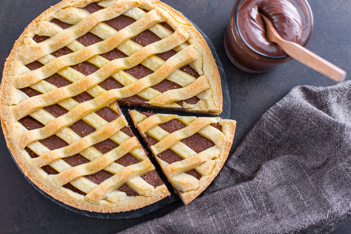 Ricotta-Nutella-Torte