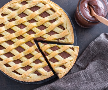 Ricotta-Nutella-Torte