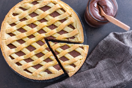 Ricotta-Nutella-Torte