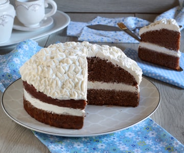 Sahne-Nutella-Kuchen