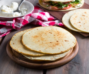 Glutenfreie Piadina
