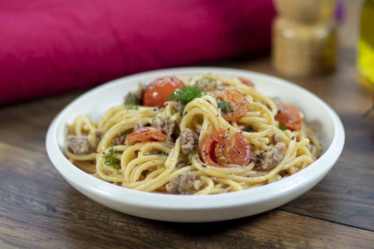 Vermicelli nach Jägerart